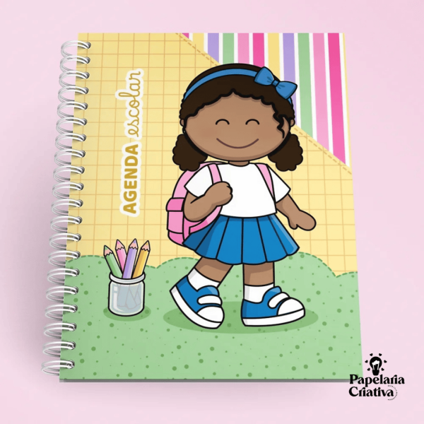 AGENDA ESCOLAR MENINA - A6 - Image 6